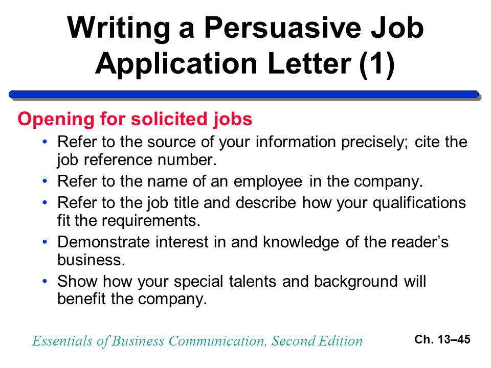 define letter of application define letter of application