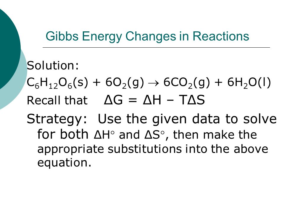 Thermodynamics Spontaneity Entropy And Free Energy 64 Solution