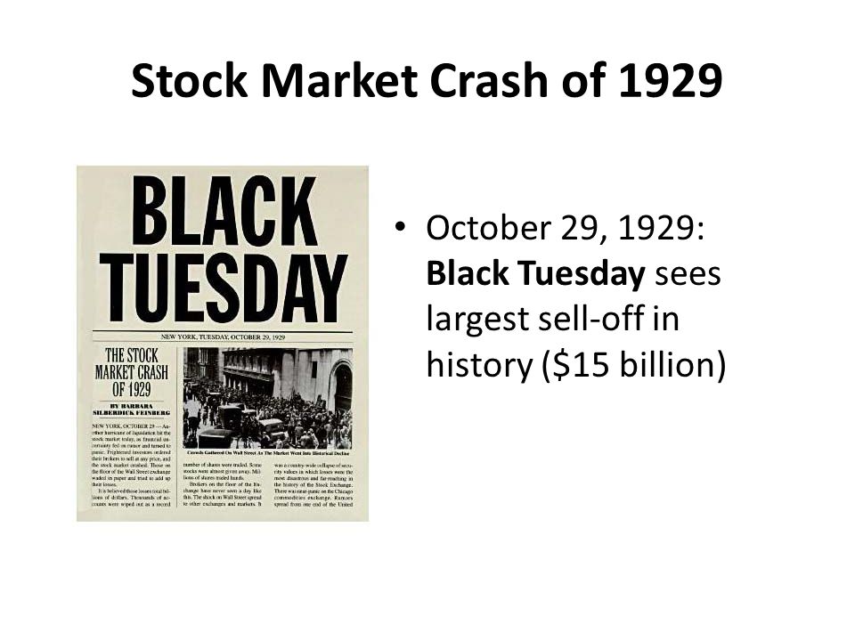 the stock market crash of 1929 the stock market crash of 1929