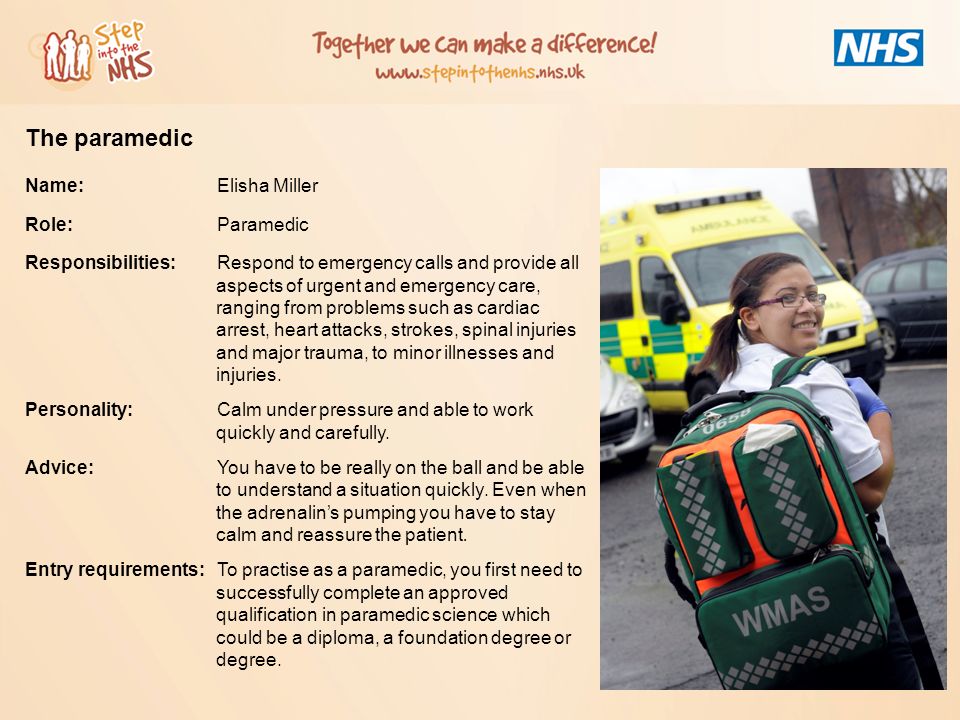 paramedic science foundation degree