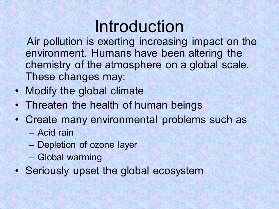Conclusion Of Pollution Essay