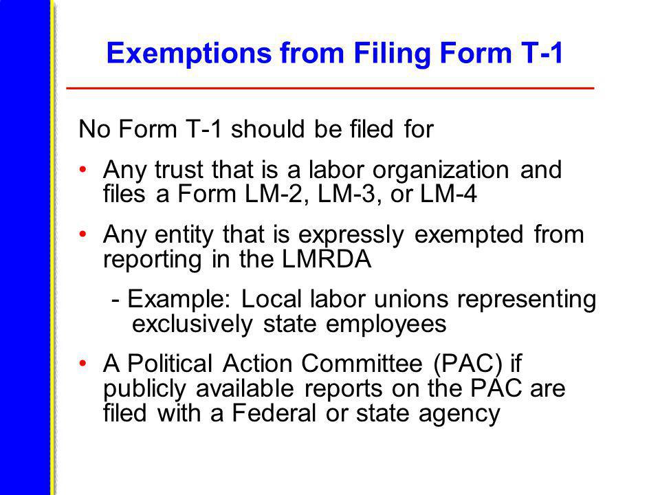 u s department of labor u s department of labor office of labor form lm 3