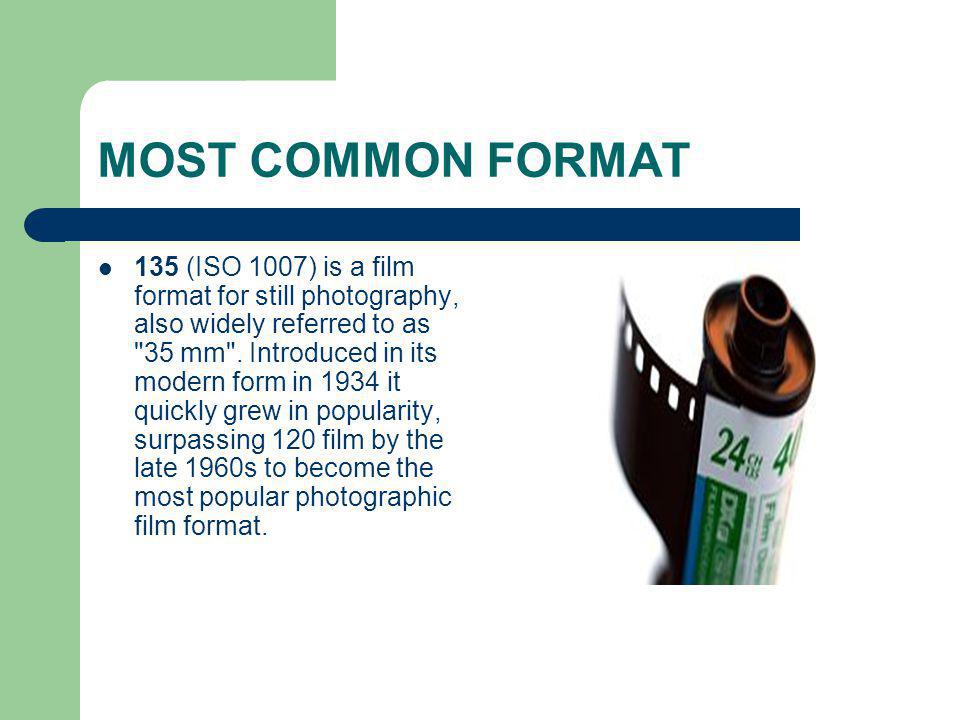 film format film speed by amit chawla difference film format most common image format