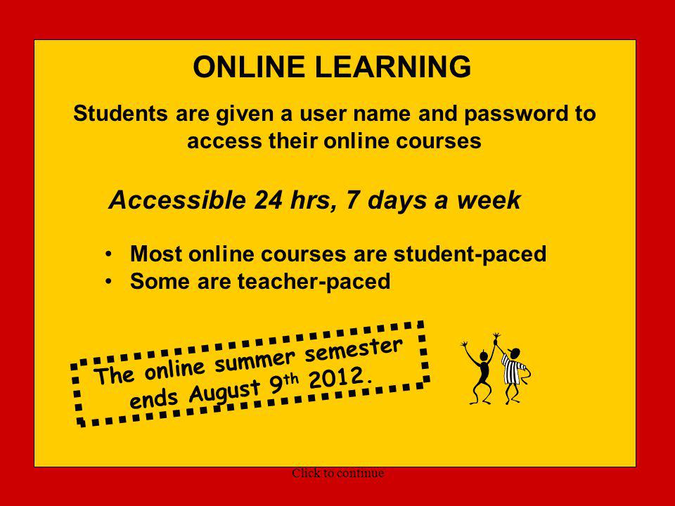 What is SELF PACED LEARNING.
