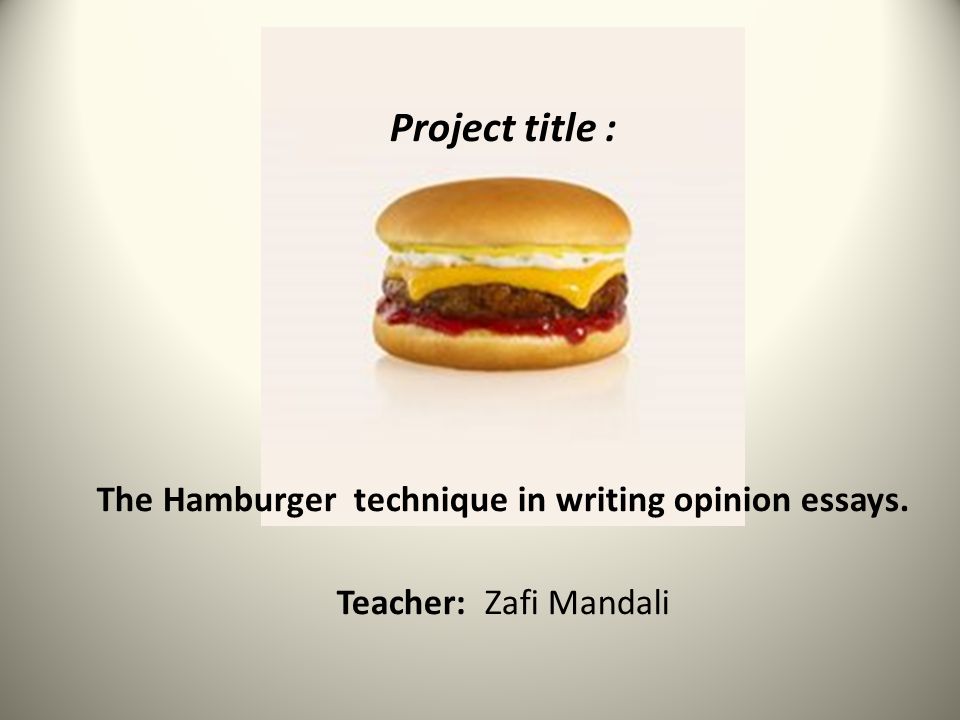 opinion essay about fast food