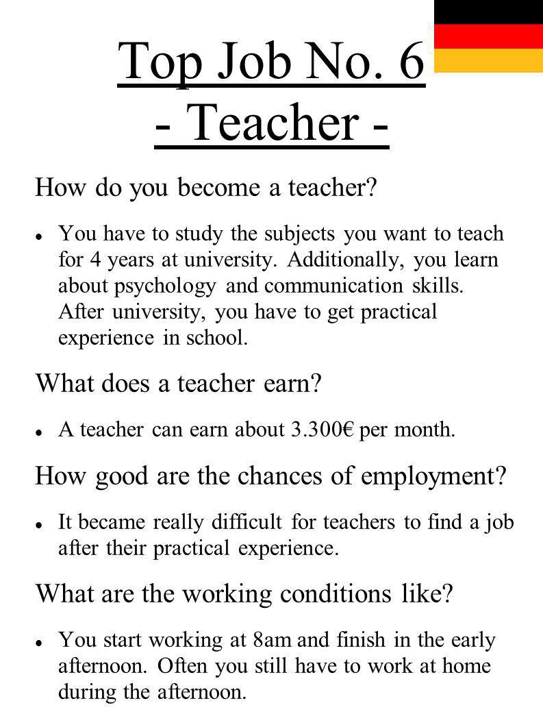 Why Become a Teacher Essay