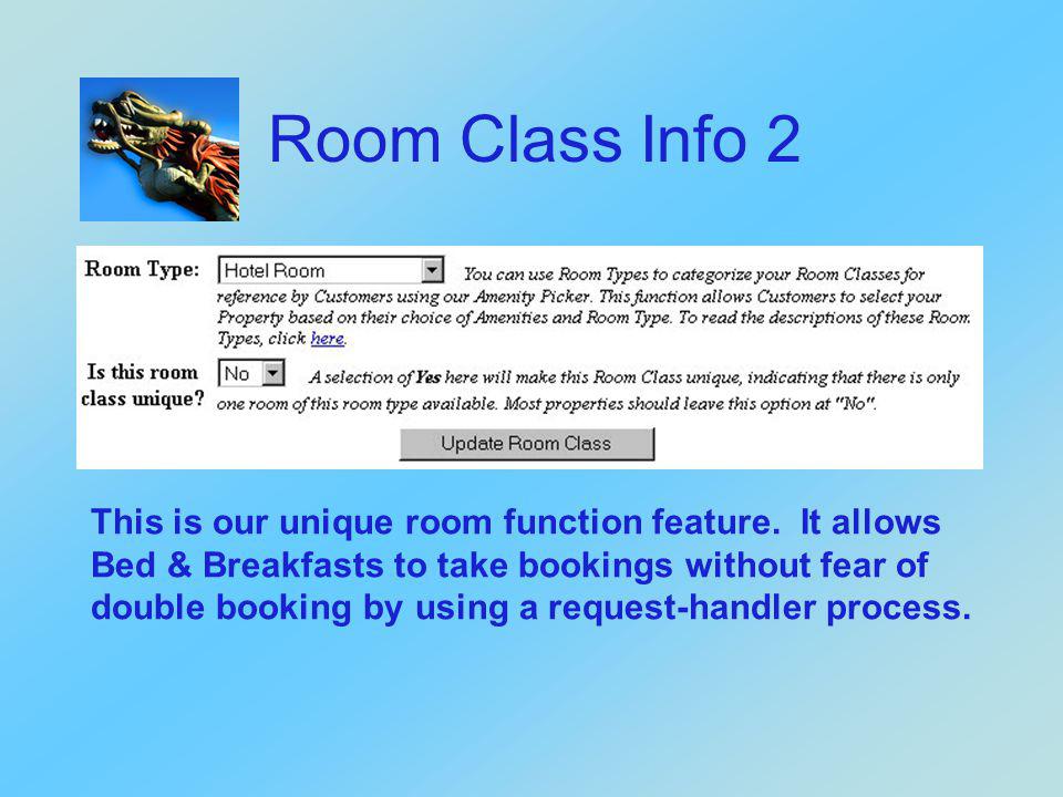 Room Class Info 1