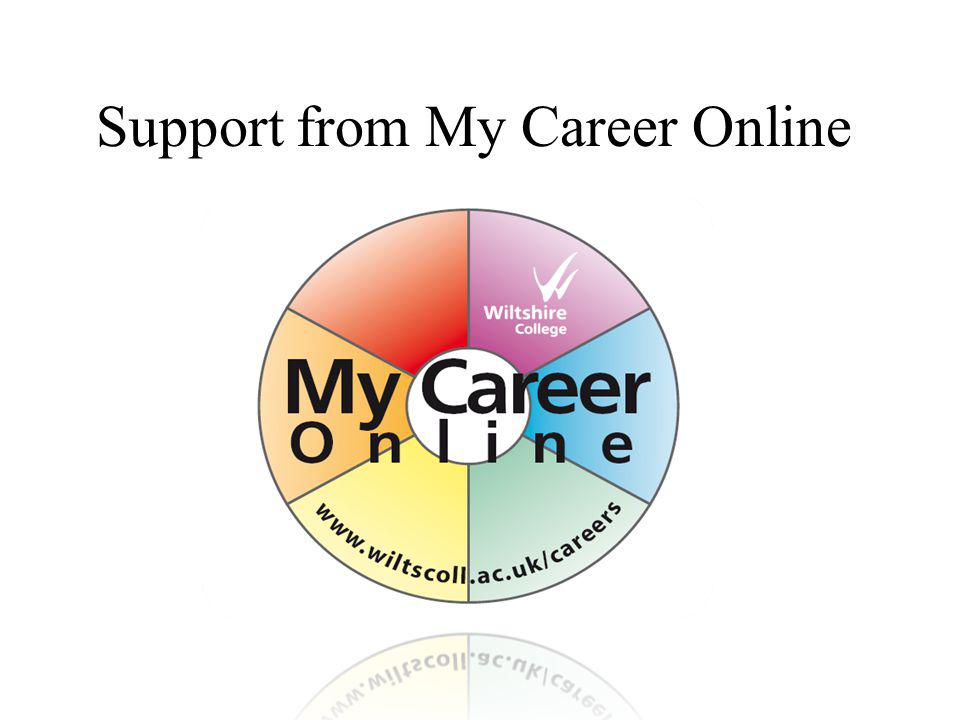 Support from My Career Online