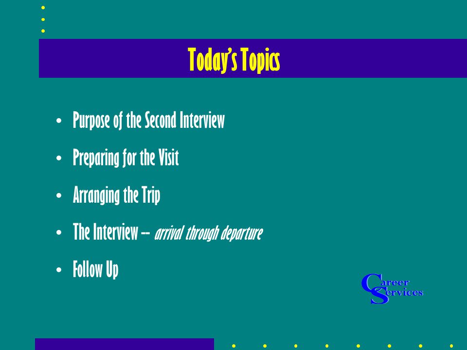 how to prepare for 2nd interview
