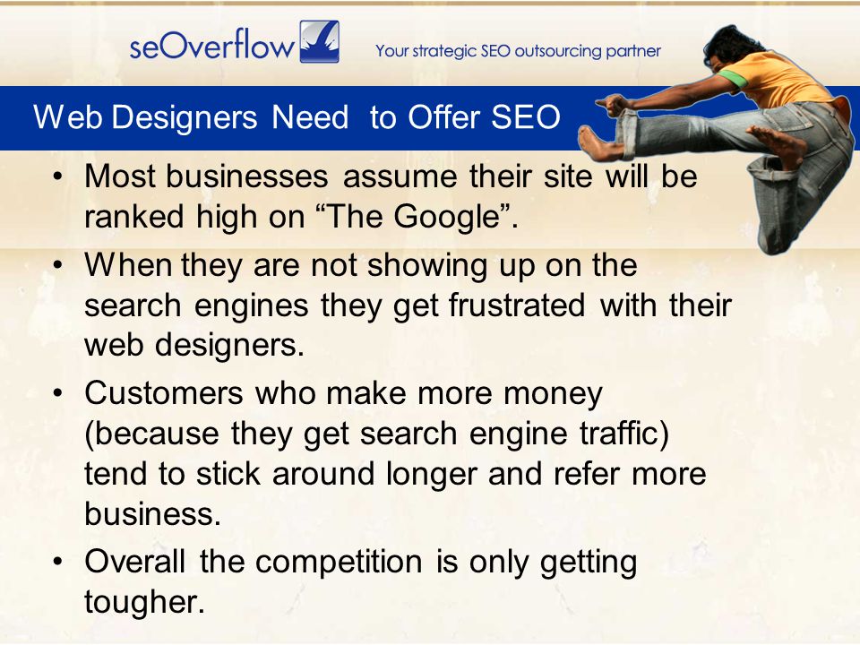 Most businesses assume their site will be ranked high on The Google.