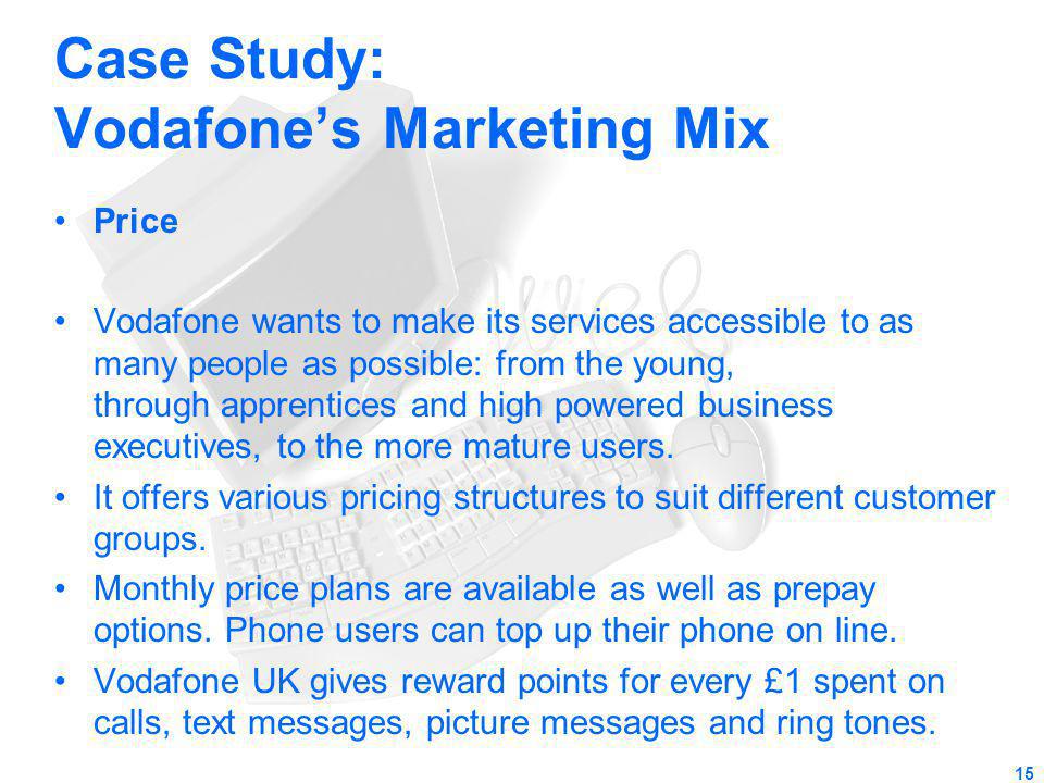 a case study of vodafone india marketing essay Case study on vodafone¶s re-branding strategies in india: hutch to vodafone launch of vodafone essar vodafone is the world¶s leading international mobile communications company. a case study of vodafone india marketing essay Case study on vodafone¶s re-branding strategies in india: hutch to vodafone launch of vodafone essar vodafone is the world¶s leading international mobile communications company.