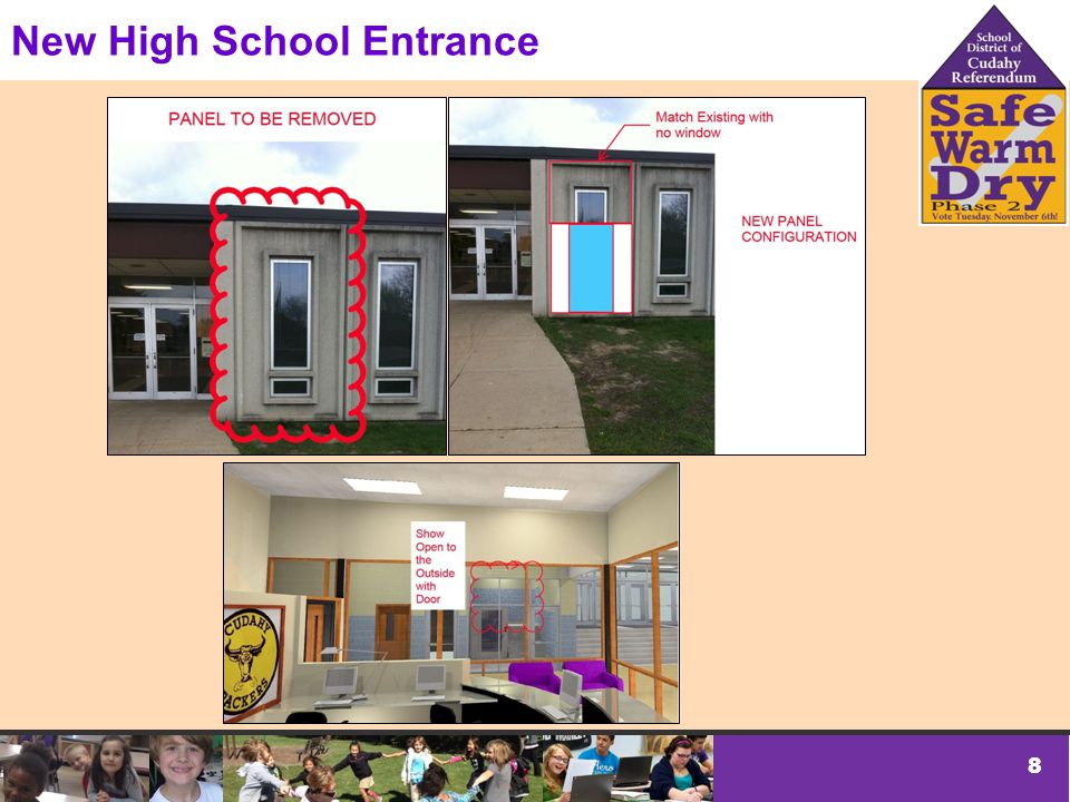 8 New High School Entrance