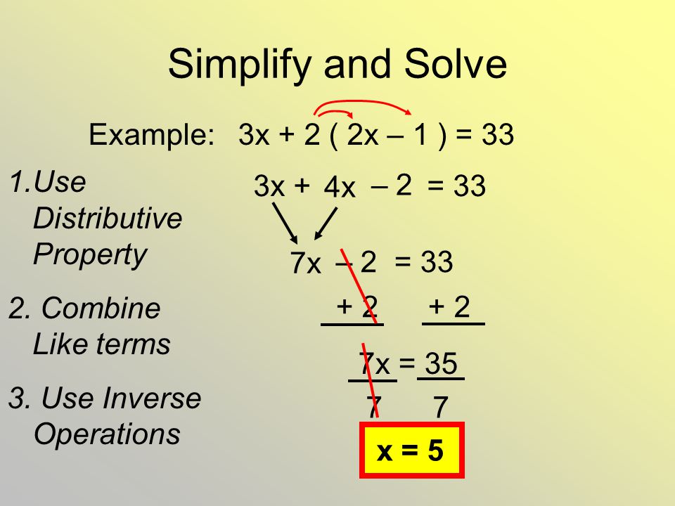 Unit 0 Solving Equations Latin Maynor Algebra 2a Multi Step Linear Equations Example