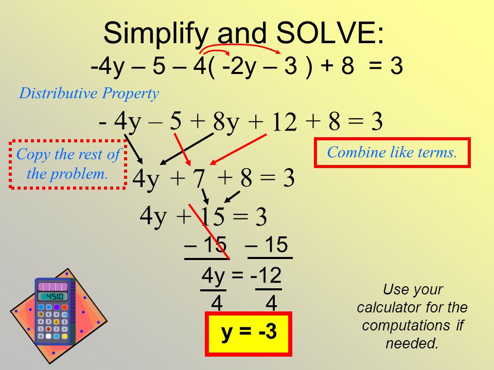 Solving Two Step Equations With Variables On Both Sides Calculator Multi Step Equations With Variables On Both Sides Calculator