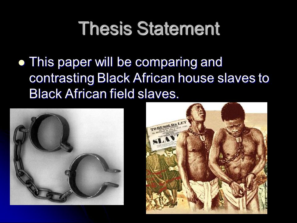 Freedom Of Slavery Essay