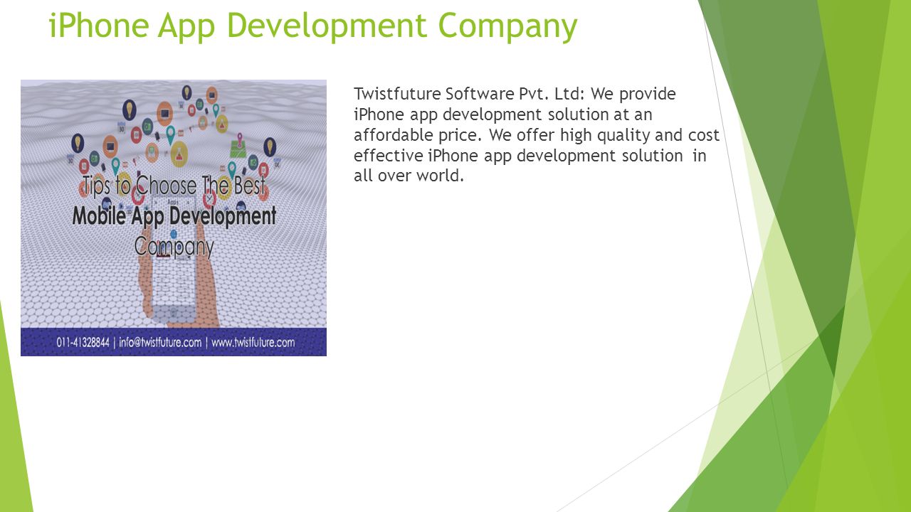 iPhone App Development Company Twistfuture Software Pvt.