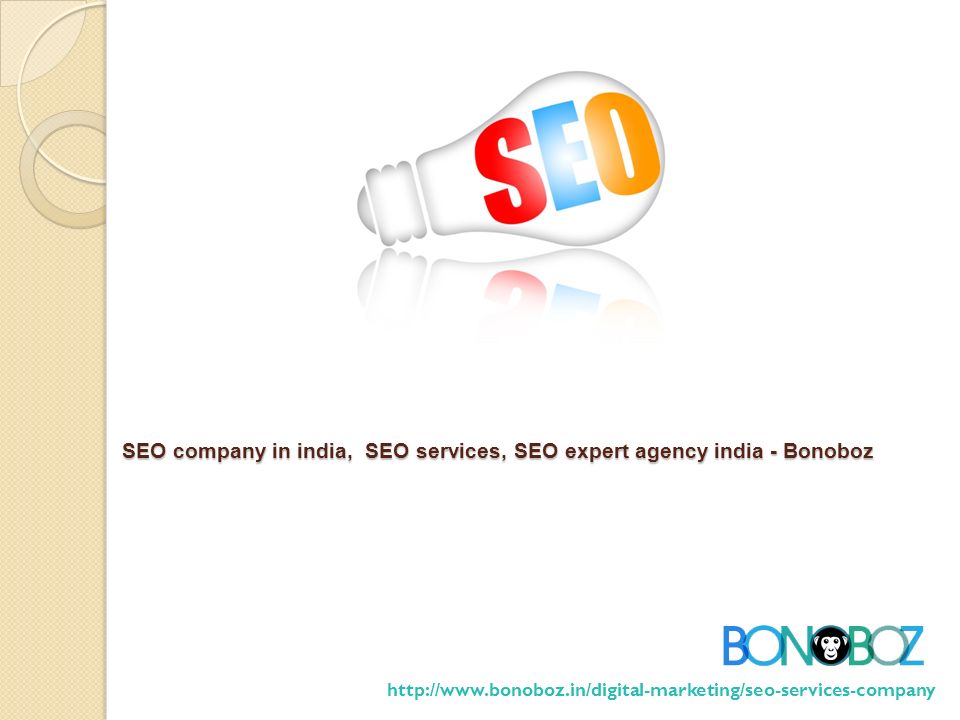 SEO company in india, SEO services, SEO expert agency india - Bonoboz