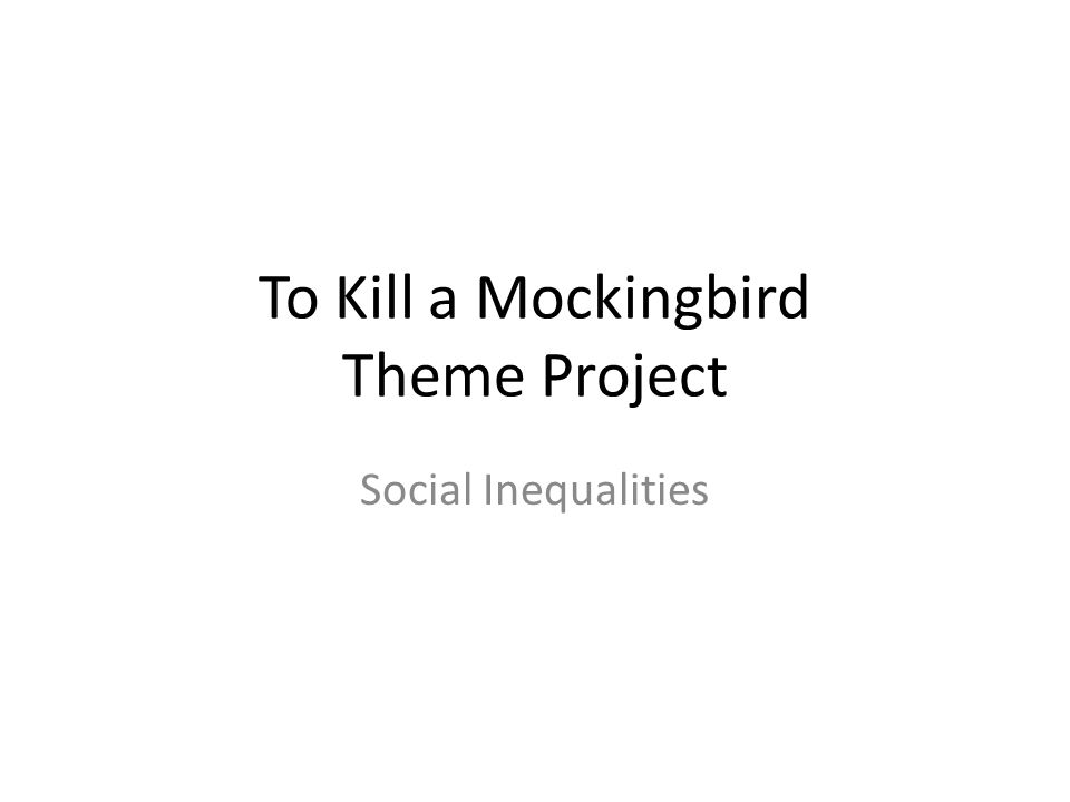 social inequality essay to kill a mockingbird Suggested essay topics to kill a mockingbird tells the story of the young and the malice of bob ewell all force scout to acknowledge social inequality and. social inequality essay to kill a mockingbird Suggested essay topics to kill a mockingbird tells the story of the young and the malice of bob ewell all force scout to acknowledge social inequality and.