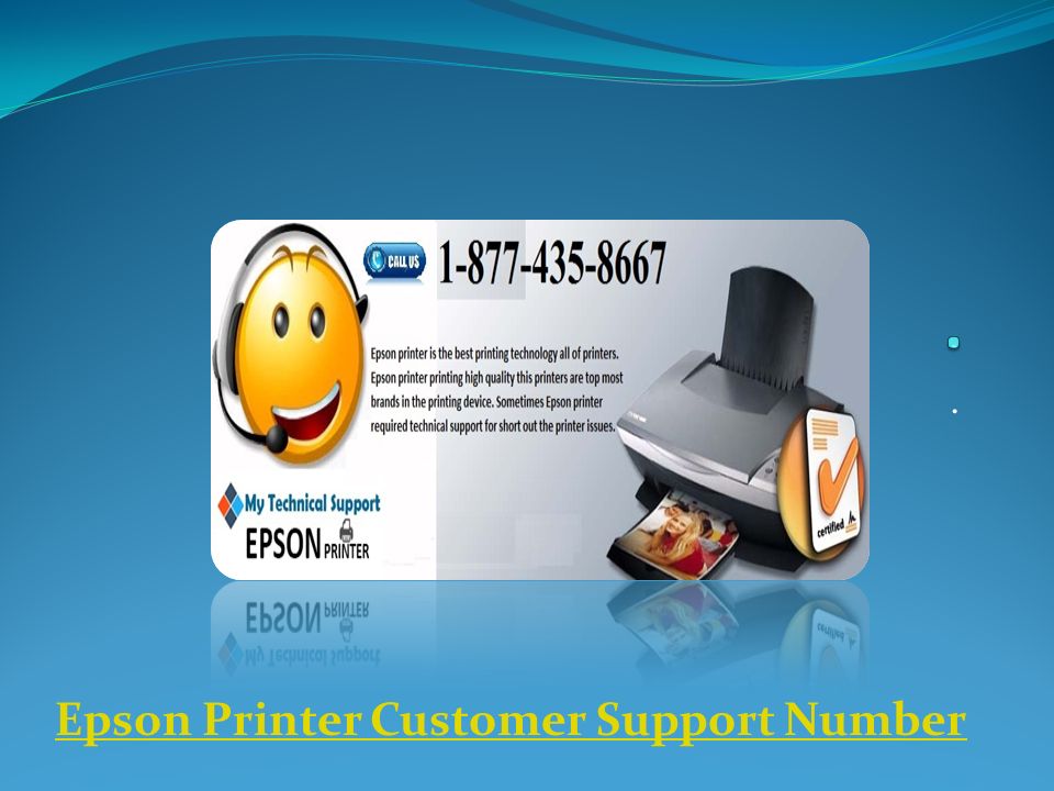 . Epson Printer Customer Support Number