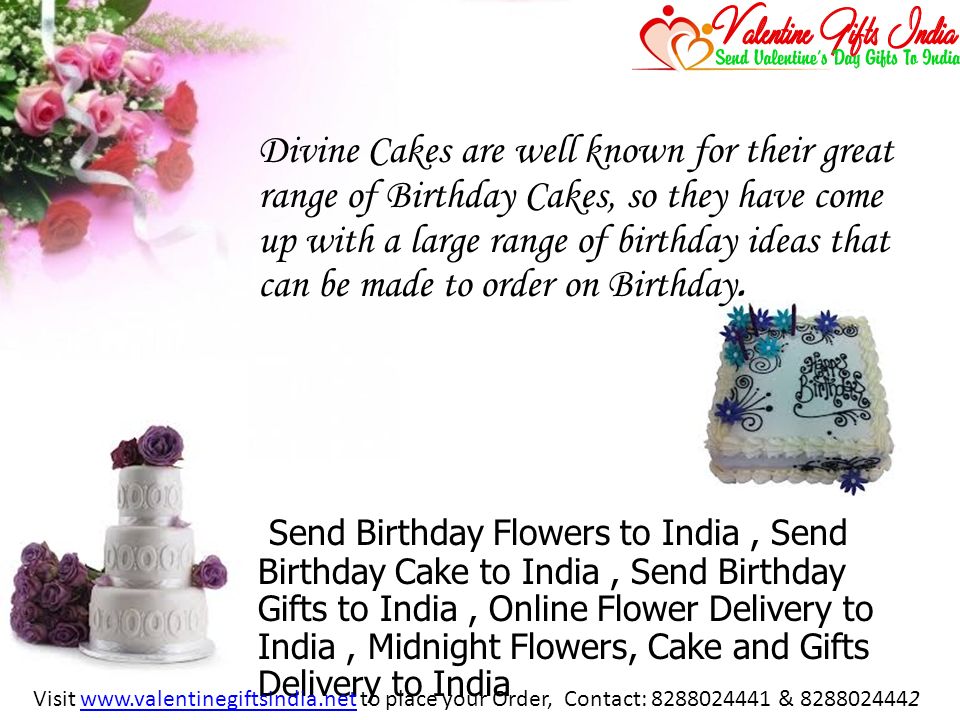 Divine Cakes are well known for their great range of Birthday Cakes, so they have come up with a large range of birthday ideas that can be made to order on Birthday.