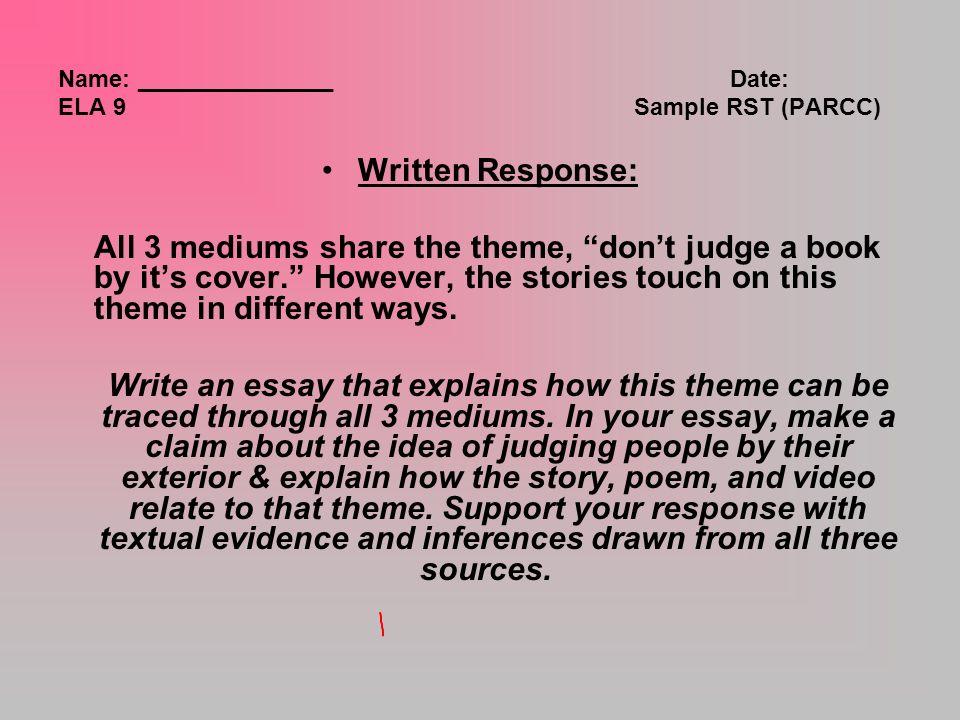 Thesis Statement For A Narrative Essay