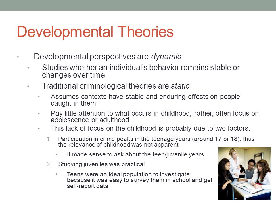 Developmental Theorists Chart