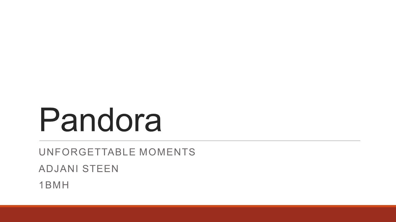 Pandora UNFORGETTABLE MOMENTS ADJANI STEEN 1BMH