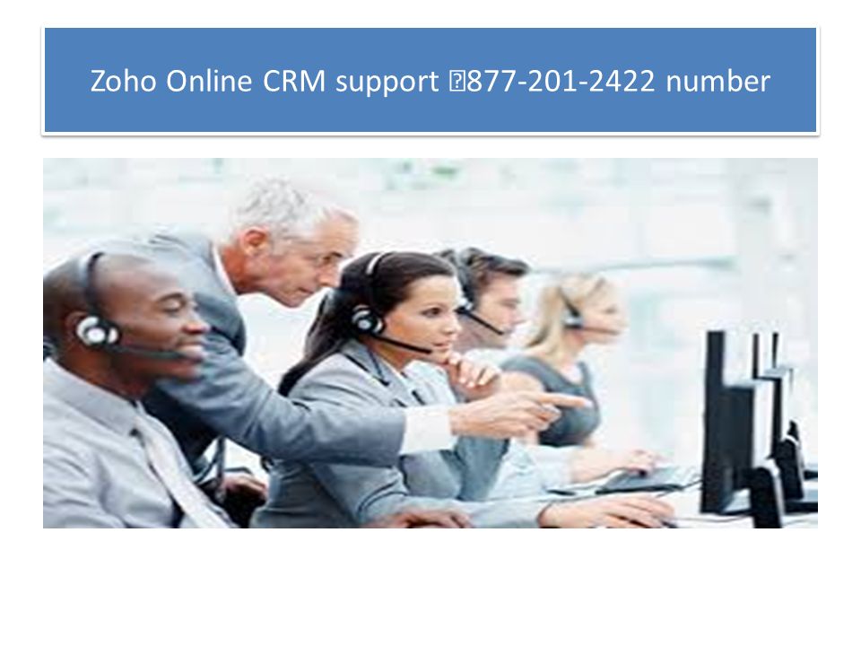 Zoho Online CRM support ☎ number