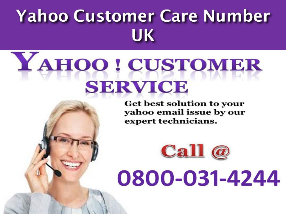 Yahoo Customer Care Number UK