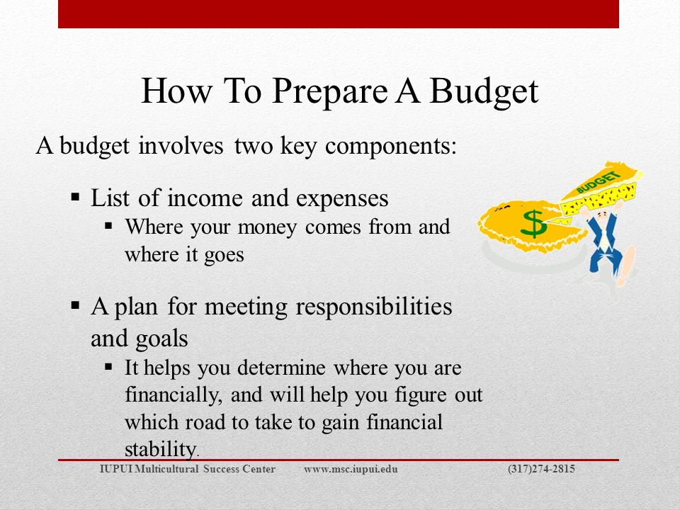 college student budget plan