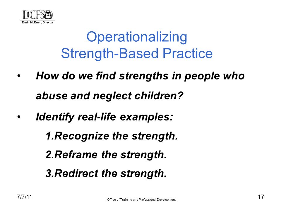 professional strenghts