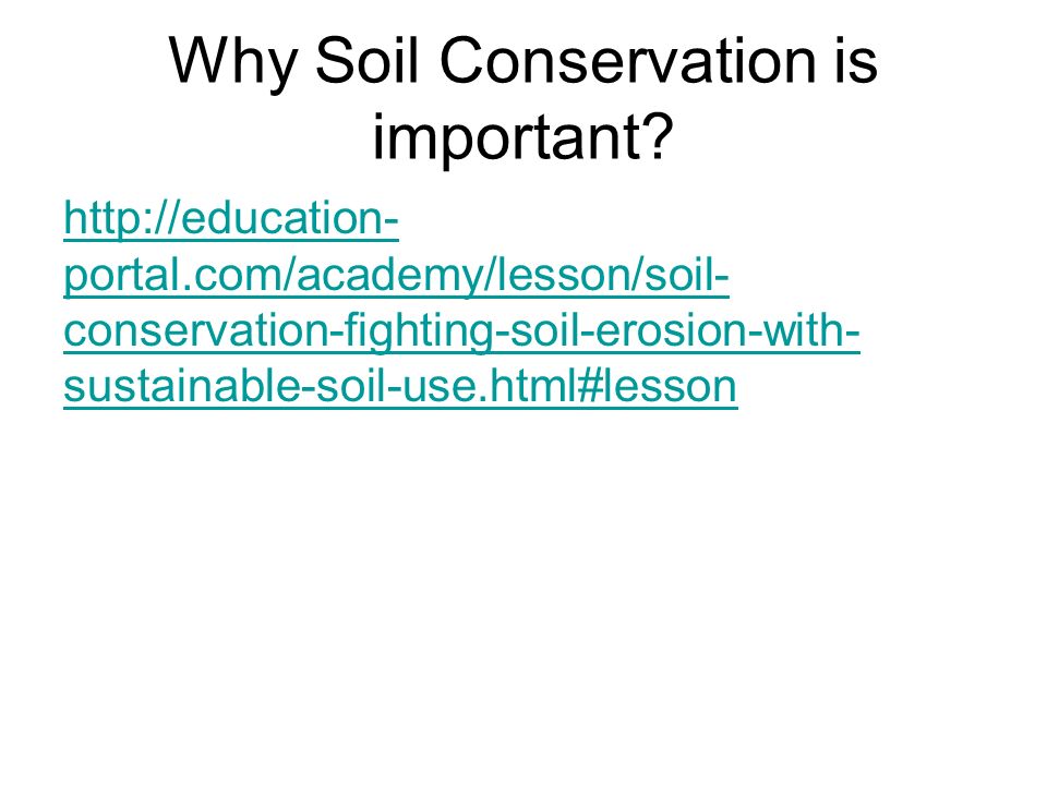 the importance of soil quality and conservation Journal of soil and water conservation systems for improved soil quality the study compared conservation practice of great importance in. the importance of soil quality and conservation Journal of soil and water conservation systems for improved soil quality the study compared conservation practice of great importance in.