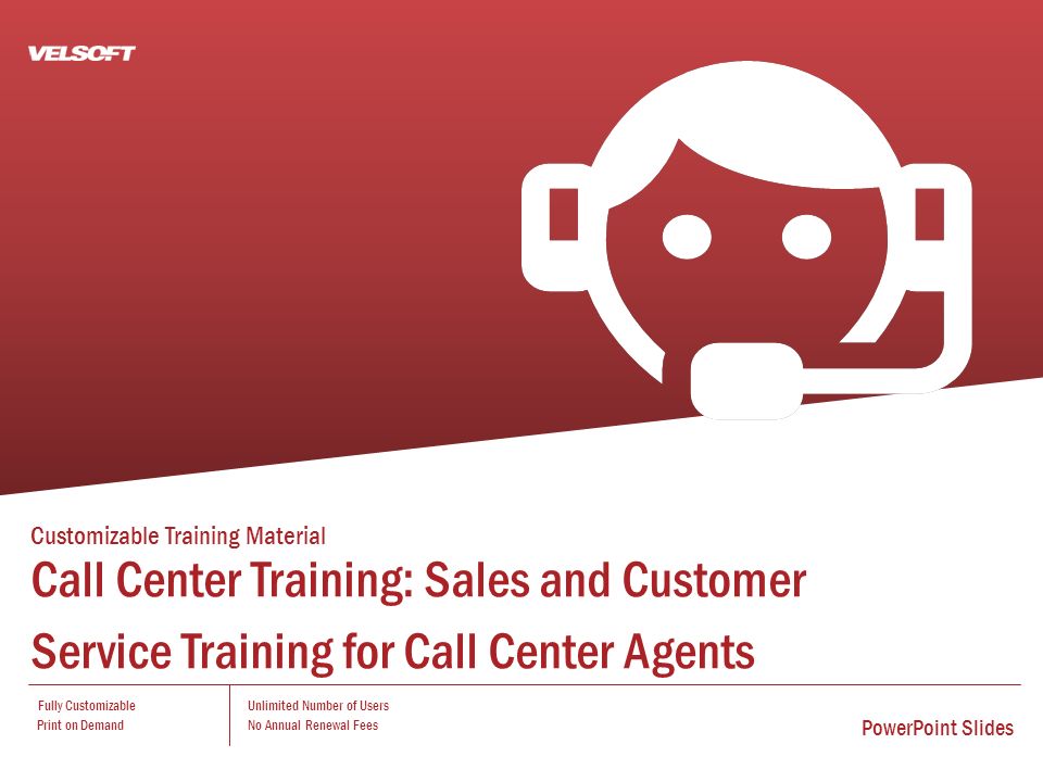 customizable training material call center training sales and bpo training material free download