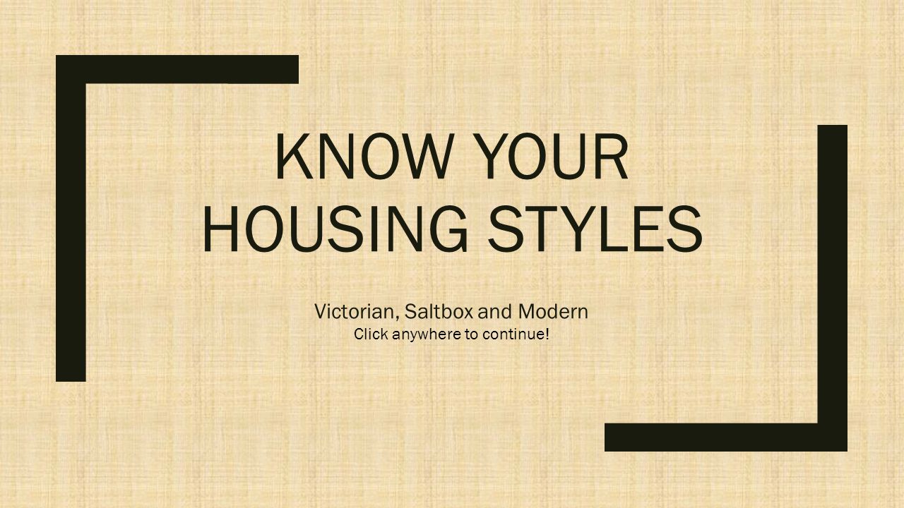 modern presentation styles
