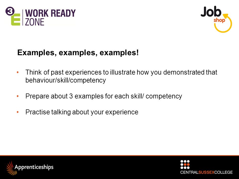 what skills and experience can you bring to this role