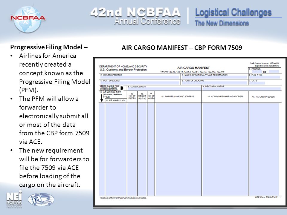 air export update presenter matilda vazquez c e s ppt download ace manifest form