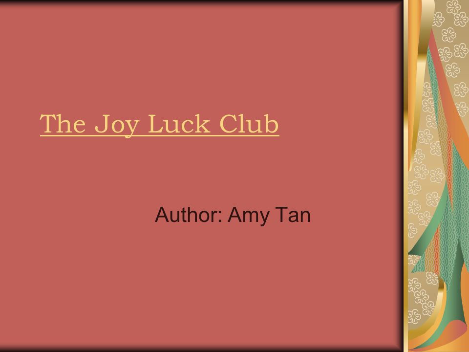 the joy luck club essay introduction the joy luck club essay introduction