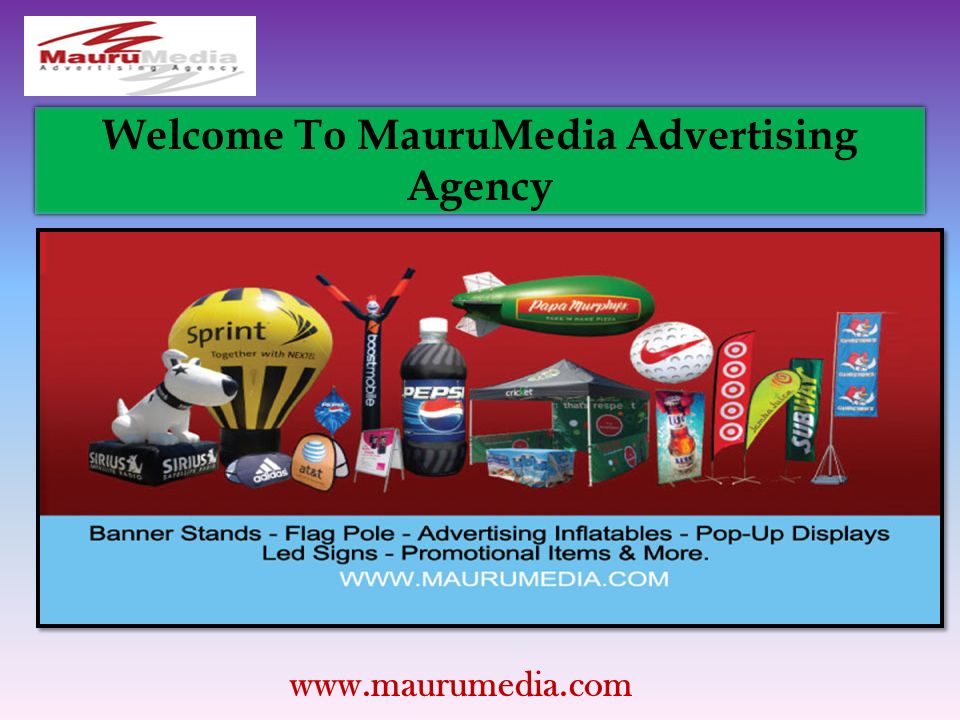 Welcome To MauruMedia Advertising Agency