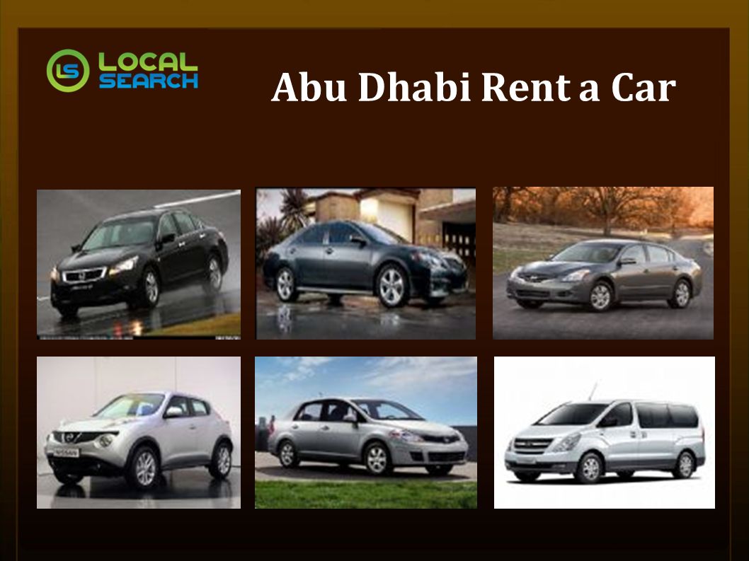 Abu Dhabi Rent a Car