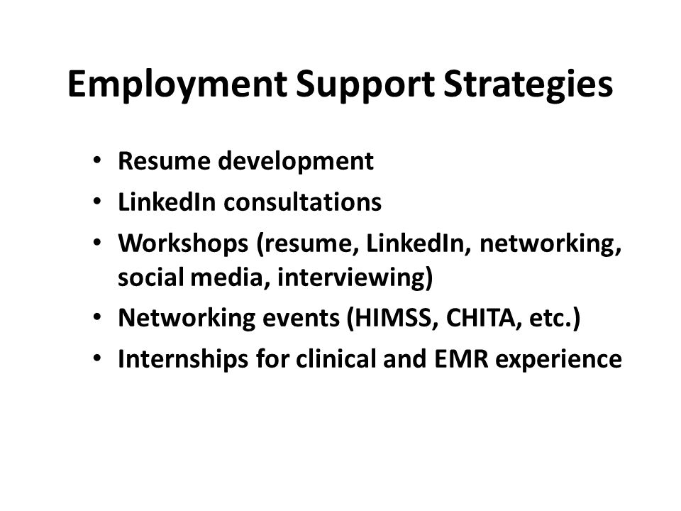 employment networking