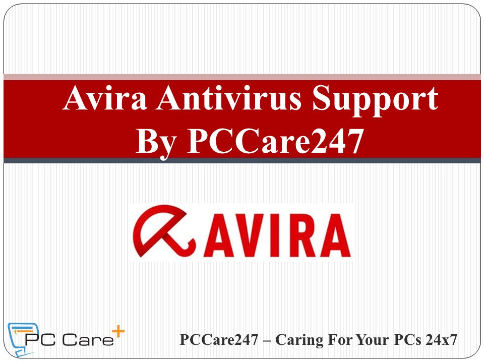 PCCare247 – Caring For Your PCs 24x7 Avira Antivirus Support By PCCare247
