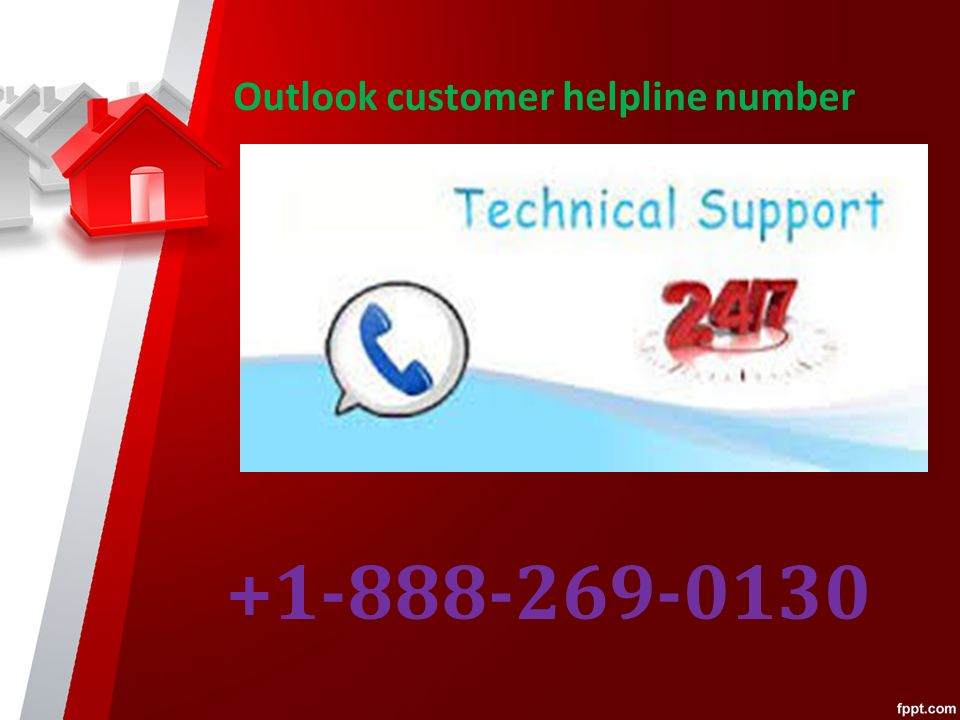 Outlook customer helpline number