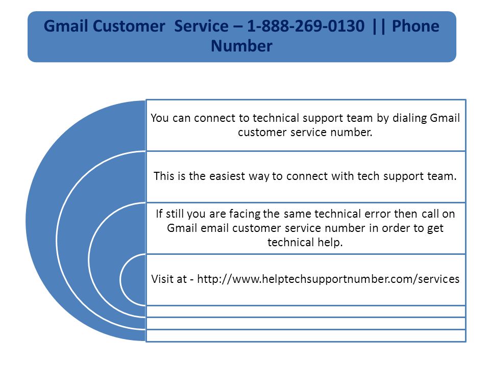 Gmail Customer Service – || Phone Number You can connect to technical support team by dialing Gmail customer service number.