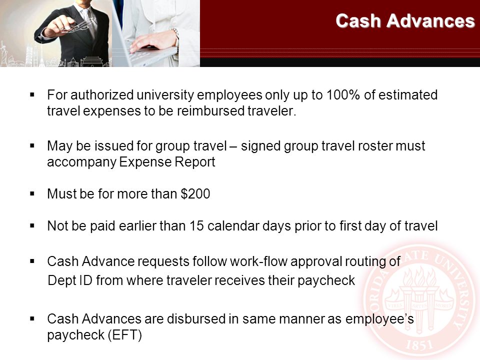 estimated travel expenses