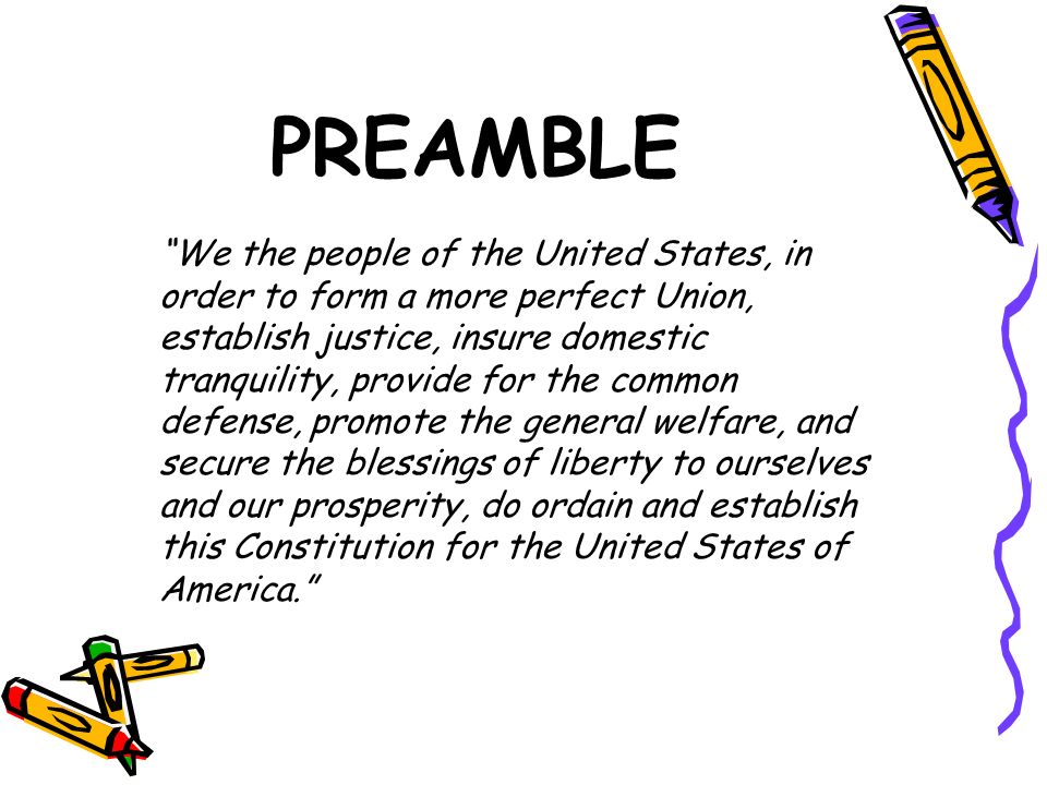 our living constitution its purpose structure and relevance ppt we the people of the united states in order to form a more perfect union