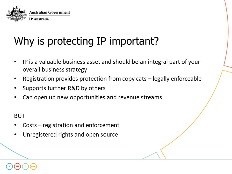 Why is protecting IP important.