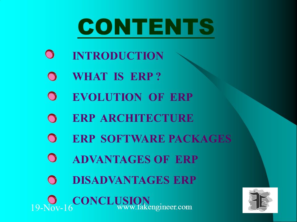 what is erp