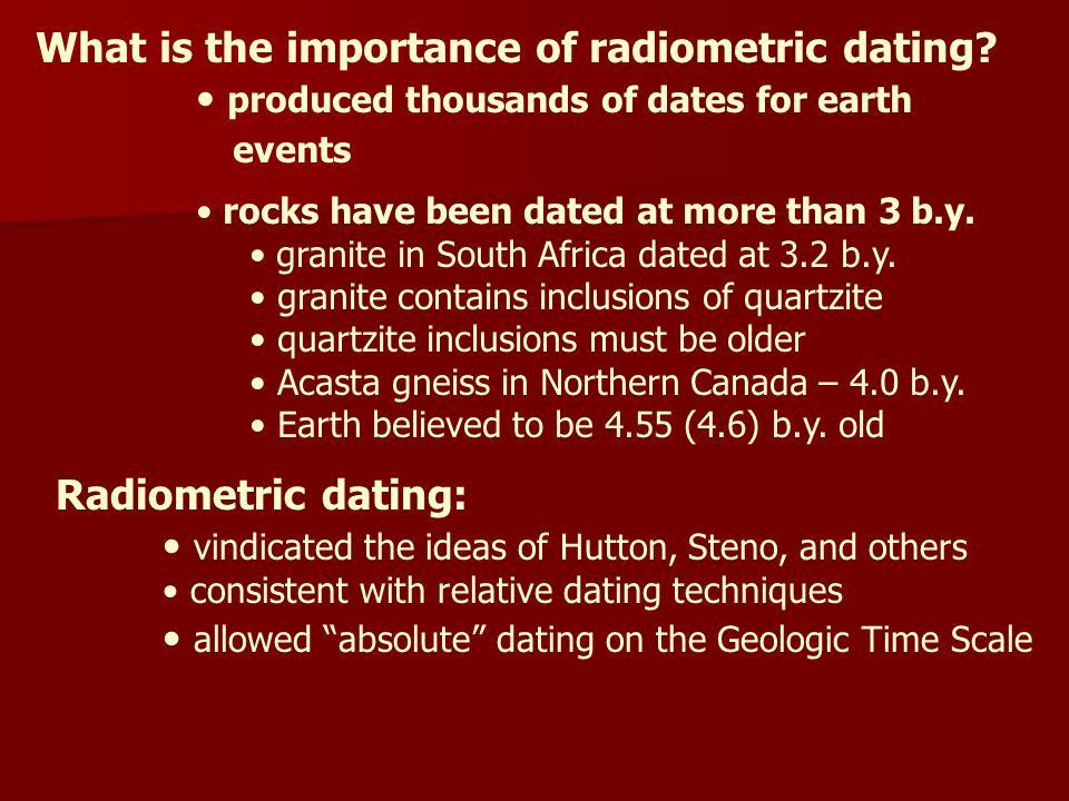 What Is The Importance Of Relative Dating What Is The Importance Of Relative Dating