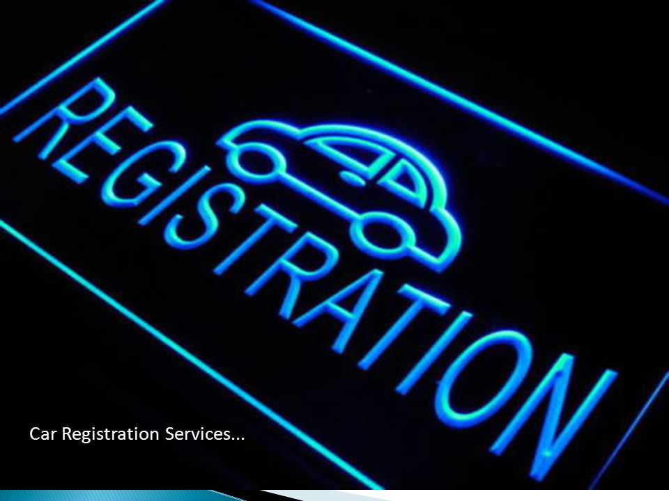 Car Registration Services...