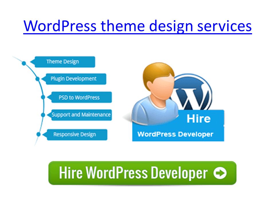 WordPress theme design services